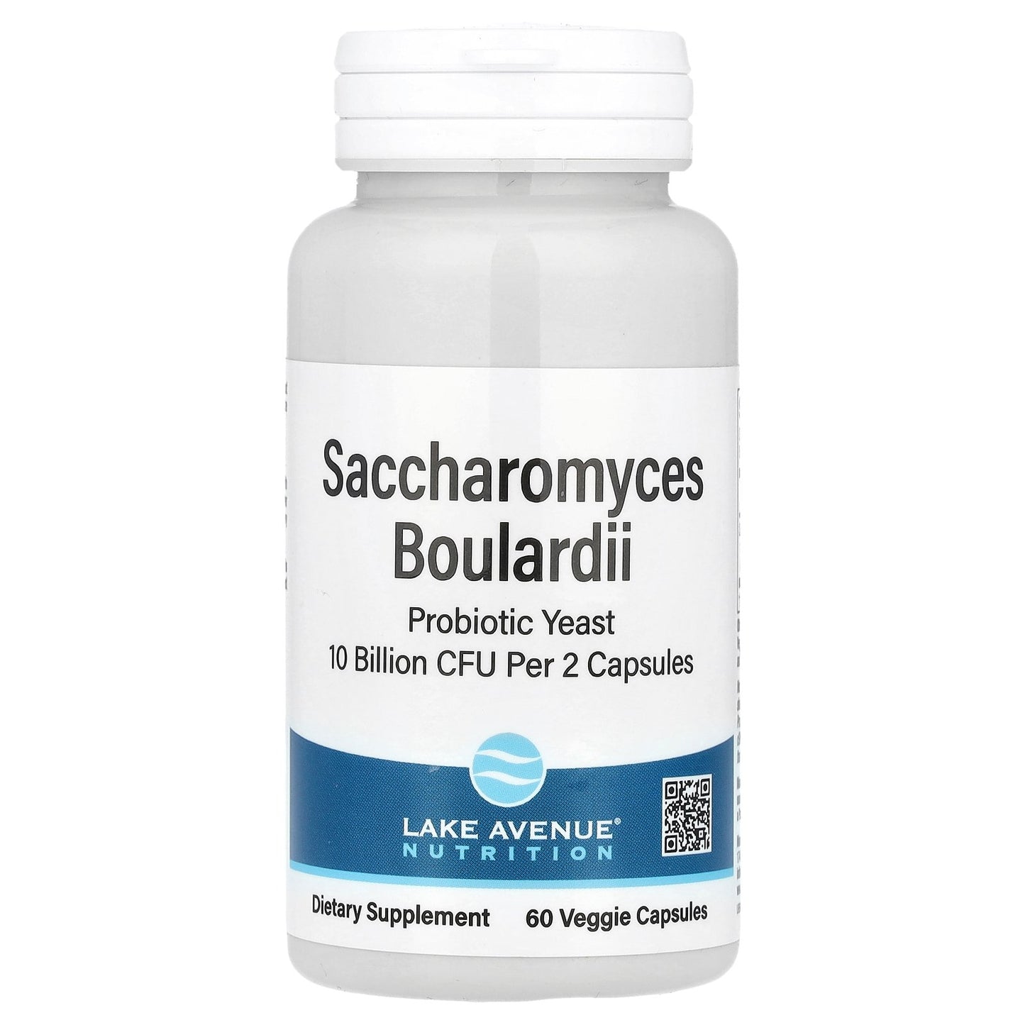 Lake Avenue Nutrition, Saccharomyces Boulardii, 10 Billion CFU, 60 Veggie Capsules (5 Billion CFU per Capsule)