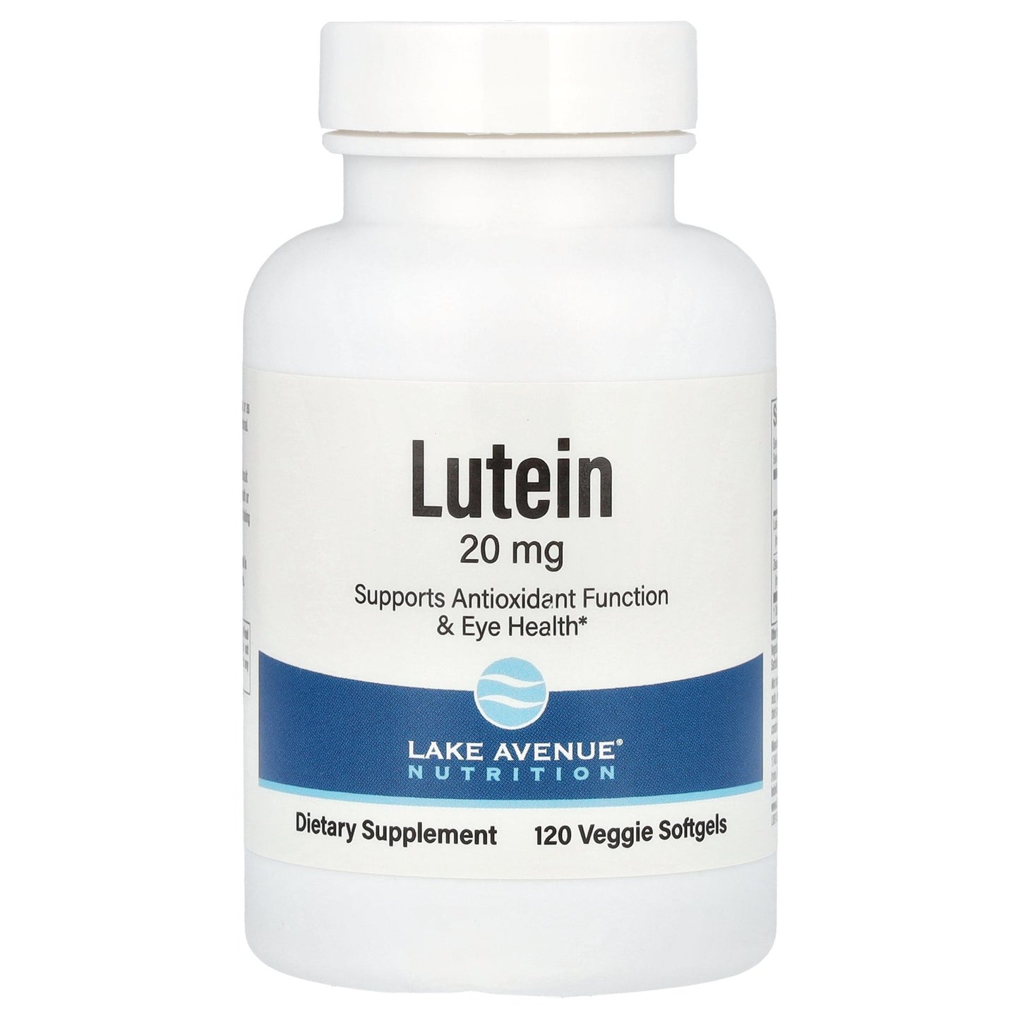 Lake Avenue Nutrition, Lutein, 20 mg, 120 Veggie Softgels