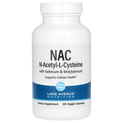 Lake Avenue Nutrition, N-Acetyl-L-Cysteine, 600 mg, 120 Veggie Capsules