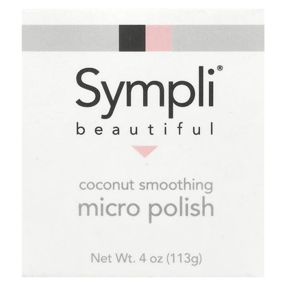 Sympli Beautiful, Coconut Smoothing Micro Polish ,  4 oz (113 g)