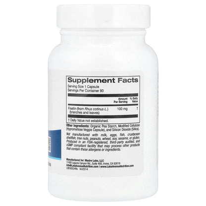 Lake Avenue Nutrition, Fisetin, 100 mg, 90 Veggie Capsules