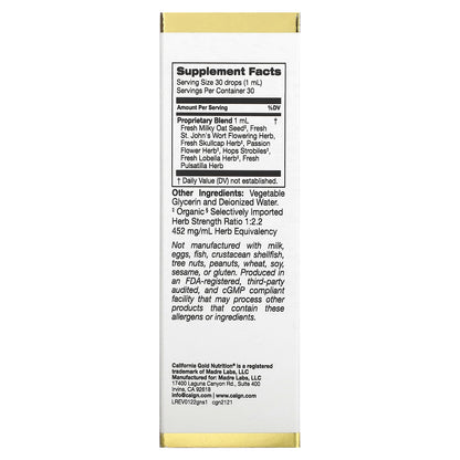 California Gold Nutrition, Goodnight Sleep,  1 fl oz (30 ml)