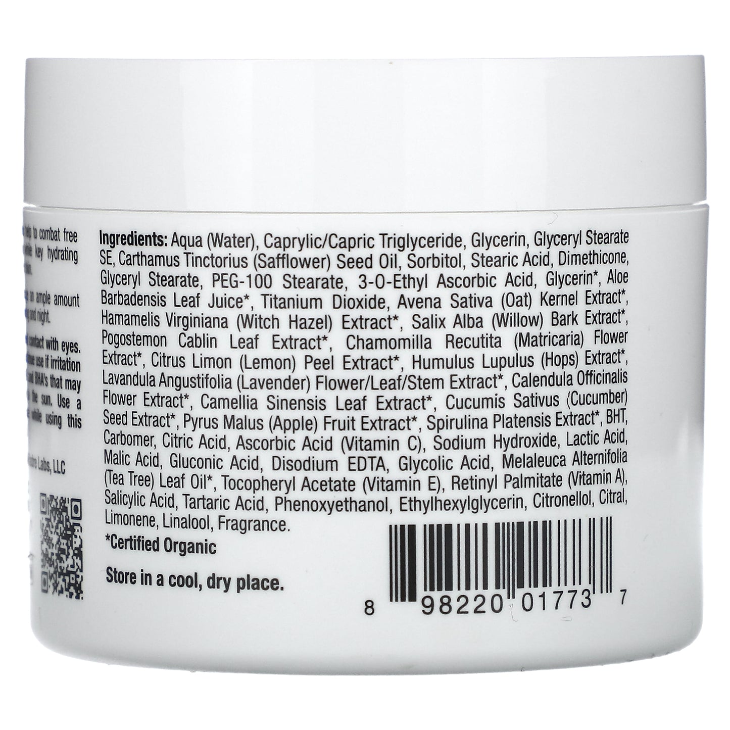 PrescriptSkin, Vitamin C Moisturizer, Enhanced Brightening Lightweight Cream, 2.25 oz (64 g)