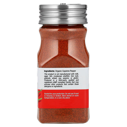 California Gold Nutrition, Foods, Organic Cayenne, 2.75 oz (78 g)