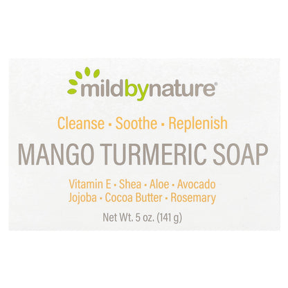 Mild By Nature, Bar Soap, Mango Turmeric, 5 oz (141 g)