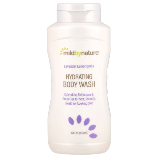 Mild By Nature, Hydrating Body Wash, Lavender Lemongrass, 16 fl oz (473 ml)