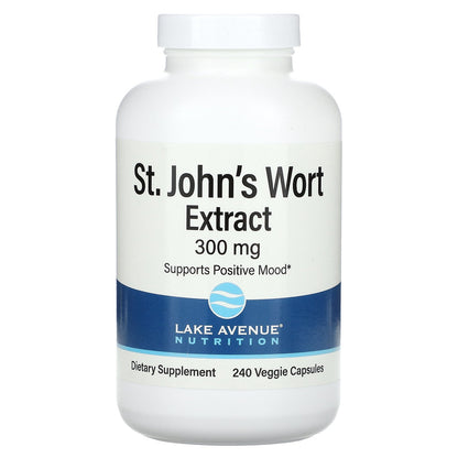 Lake Avenue Nutrition, St. John's Wort Extract, 300 mg, 240 Veggie Capsules