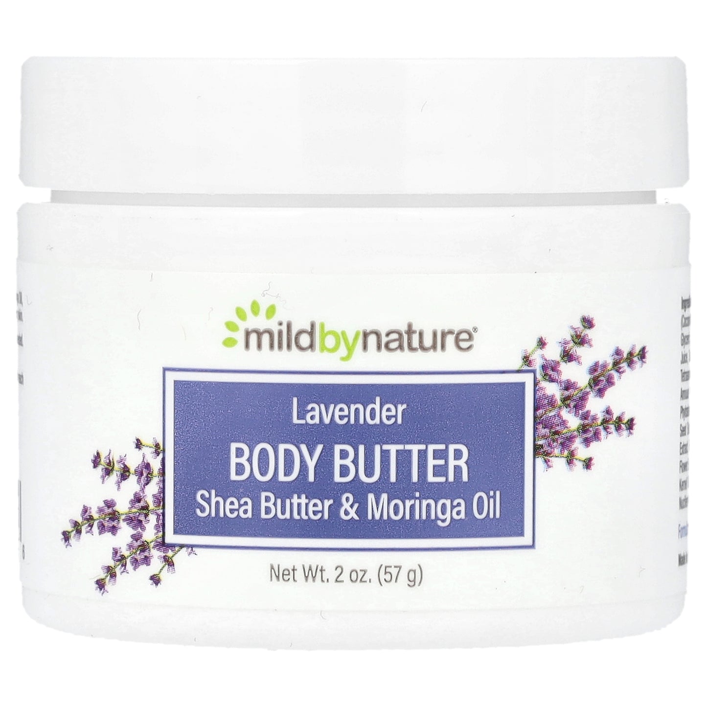 Mild By Nature, Lavender Body Butter, 2 oz (57 g)