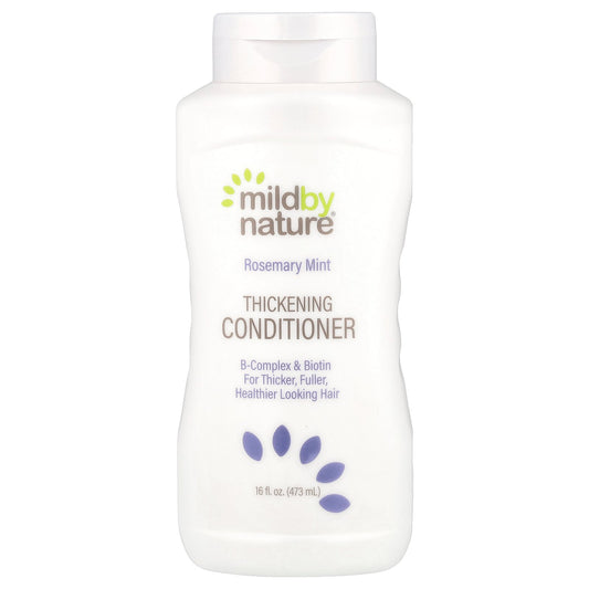 Mild By Nature, Thickening Conditioner, B-Complex & Biotin, Rosemary Mint, 16 fl oz (473 ml)