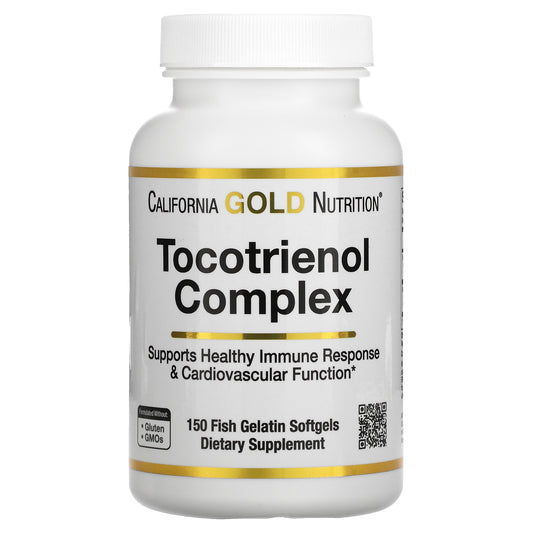 California Gold Nutrition, Tocotrienol Complex, Vitamin E and Mixed Tocotrienols, 150 Fish Gelatin Softgels