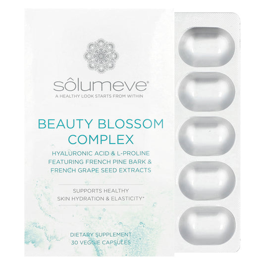 Solumeve, Beauty Blossom Complex, 30 Veggie Capsules