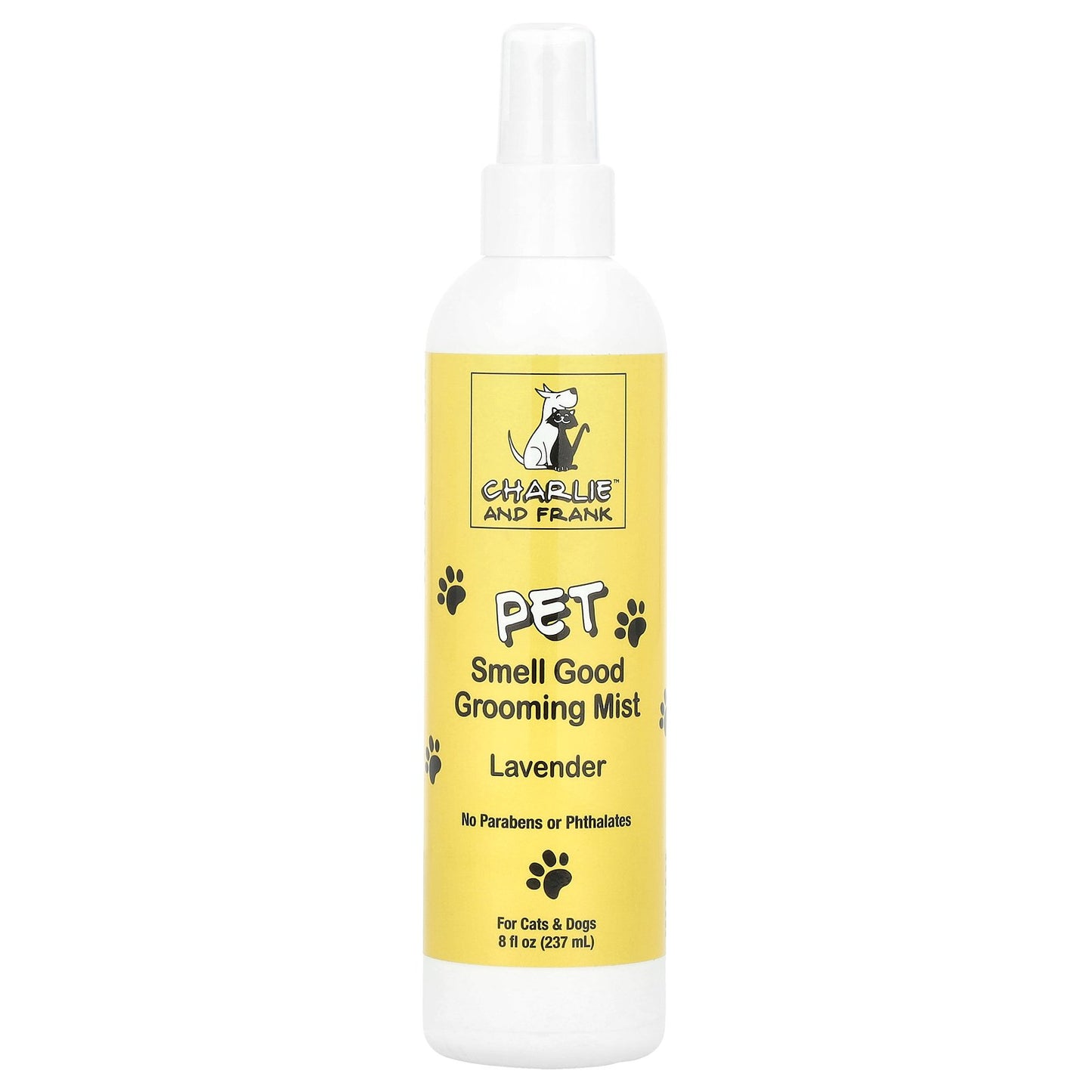 Charlie and Frank, Pet Smell Good Grooming Mist, For Cats & Dogs, Lavender, 8 fl oz (237 ml)