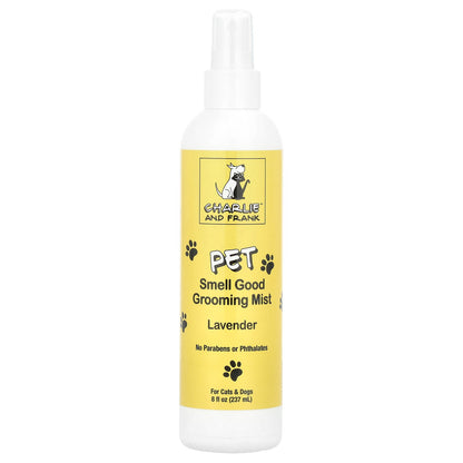 Charlie and Frank, Pet Smell Good Grooming Mist, For Cats & Dogs, Lavender, 8 fl oz (237 ml)