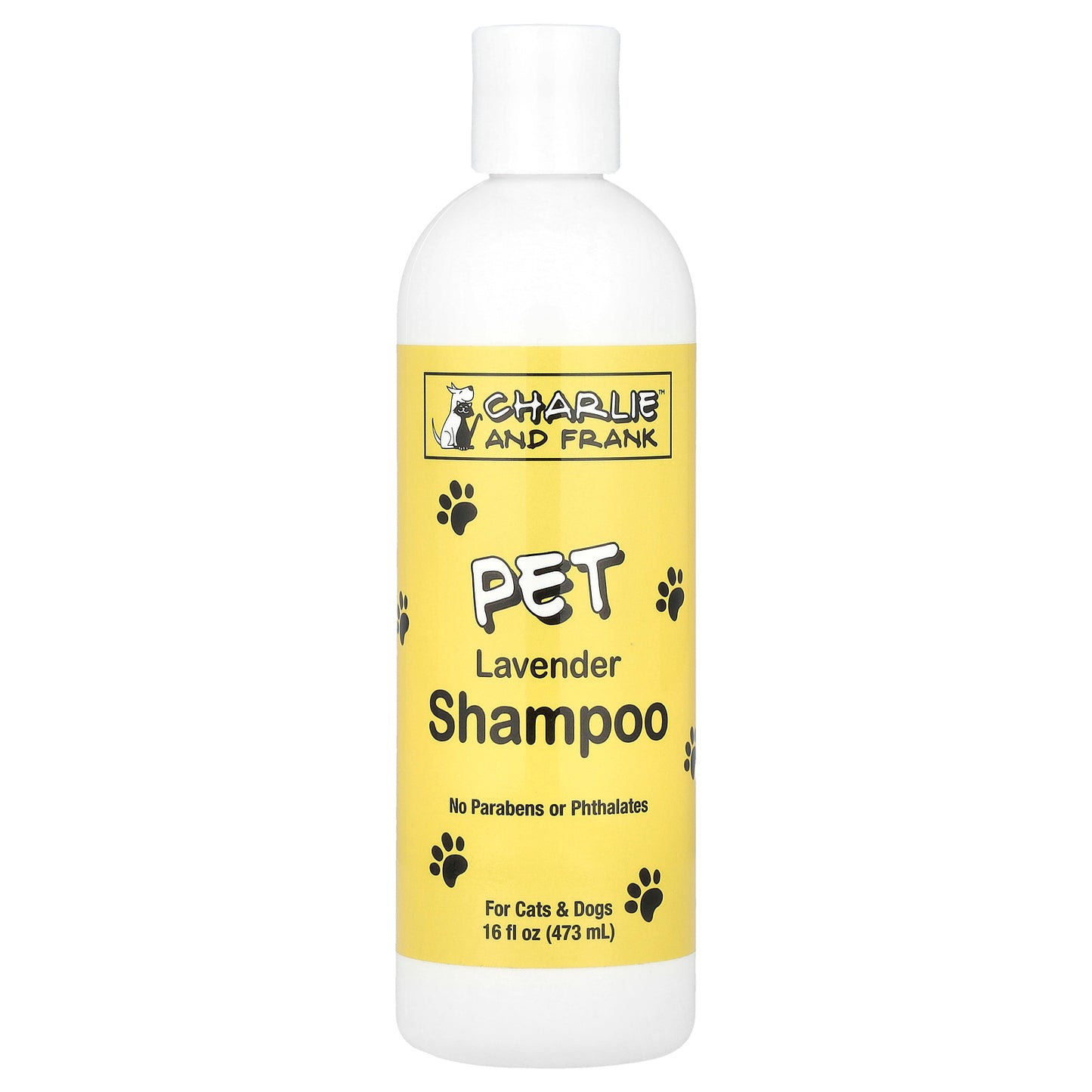 Charlie and Frank, Pet Shampoo, For Cats & Dogs, Lavender, 16 fl oz (473 ml)