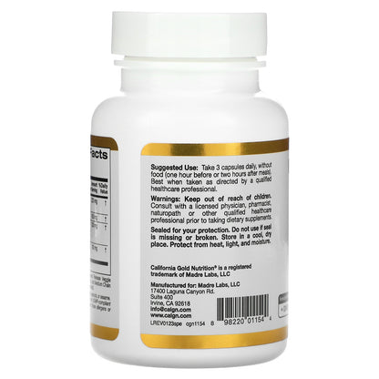 California Gold Nutrition, Proteolytic Enzymes, 90 Delayed Release Veggie Capsules