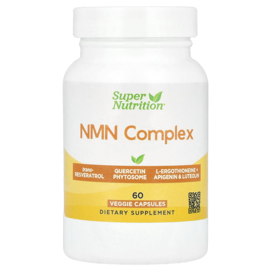 Super Nutrition, NMN Complex, 60 Veggie Capsules