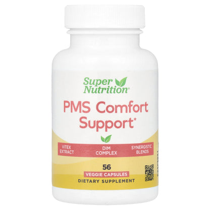 Super Nutrition, PMS Comfort Support, 56 Veggie Capsules